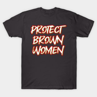 Protect Brown Women T-Shirt